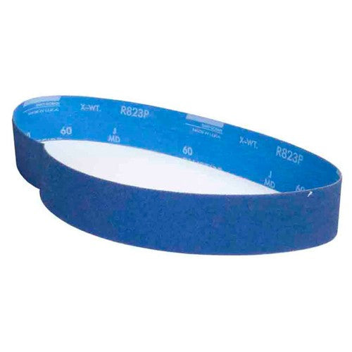 2″ × 36″ NorZon Plus R823 Narrow Belt 80 Grit Zirconia Alumina - USA Tool & Supply