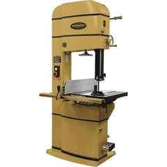 Powermatic - 20" Throat Capacity, Step Pulley Vertical Bandsaw - 2,300/4,400 SFPM, 5 hp, Single Phase - USA Tool & Supply