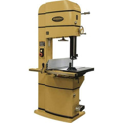 Powermatic - 20" Throat Capacity, Step Pulley Vertical Bandsaw - 2,300/4,400 SFPM, 5 hp, Three Phase - USA Tool & Supply