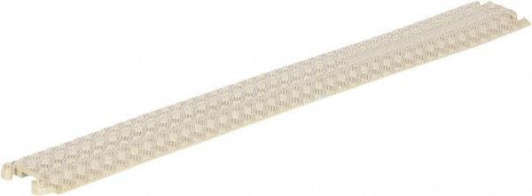 Vestil - 40" Long x 5-1/2" Wide x 3/4" High, Rubber Ramp Cable Guard - 2,200 Lb Load Limit - USA Tool & Supply
