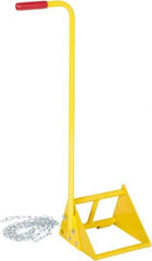 Vestil - 18-9/16" Wide x 37-15/16" High x 9-1/2" Deep, Steel Wheel Chock - USA Tool & Supply