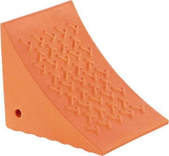 Vestil - 14-7/8" Wide x 15" High x 17-1/2" Deep, Urethane Wheel Chock - USA Tool & Supply