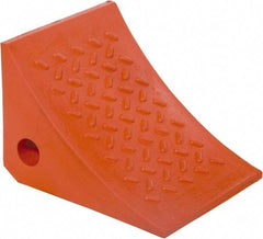 Vestil - 7" Wide x 6" High x 8" Deep, Urethane Wheel Chock - USA Tool & Supply