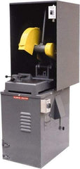 Kalamazoo - 12 or 14" Blade Diam, 1" Arbor Hole, Straight Chop & Cutoff Saw - 4,400 RPM, 5 hp, 220/440 Volts, 3 Phase - USA Tool & Supply