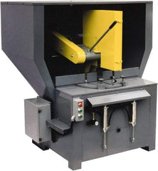 Kalamazoo - 20 or 22" Blade Diam, 1" Arbor Hole, Miter Chop & Cutoff Saw - 2,500 RPM, 20 hp, 220/440 Volts, 3 Phase - USA Tool & Supply