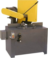 Kalamazoo - 20 or 22" Blade Diam, 1" Arbor Hole, Miter Chop & Cutoff Saw - 2,500 RPM, 20 hp, 220/440 Volts, 3 Phase - USA Tool & Supply