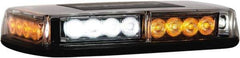 Buyers Products - Variable Flash Rate, Magnetic or Permanent Mount Emergency LED Lightbar Assembly - Powered by DC, Amber & Clear - USA Tool & Supply