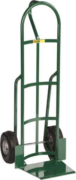Little Giant - 800 Lb Capacity 49" OAH Hand Truck - 13-1/2 x 16" Base Plate, Loop Handle, Steel, Pneumatic Wheels - USA Tool & Supply