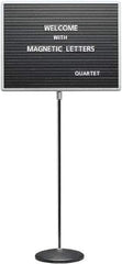 Quartet - Letter Boards Type: Open Face Height (Inch): 18 - USA Tool & Supply