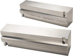 Kurt - 7" Jaw Width, 50.29mm Jaw Height, 1-1/2" Jaw Thickness, Quick Change Jaw System Vise Jaw Sets - Aluminum, Bolt-On, 2 Jaws, Soft Jaws - USA Tool & Supply