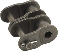 Tritan - 1-1/4" Pitch, ANSI 100-2, Double Strand Roller Chain Offset Link - For Use with Double Strand Chain - USA Tool & Supply