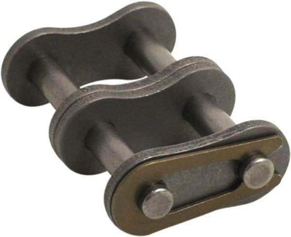 Tritan - 1-1/2" Pitch, Double Strand Roller Chain Connecting Link - For Use with Double Strand Chain - USA Tool & Supply