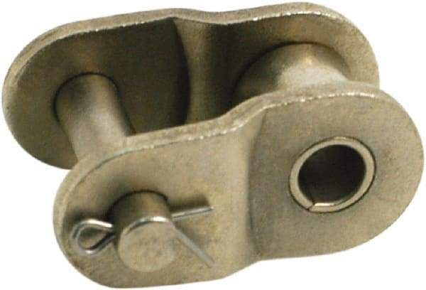 Tritan - 1-1/2" Pitch, ANSI 120, Roller Chain Offset Link - For Use with Single Strand Chain - USA Tool & Supply