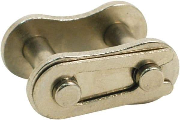 Tritan - 1-1/2" Pitch, ANSI 120, Roller Chain Connecting Link - For Use with Single Strand Chain - USA Tool & Supply
