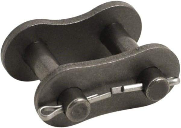 Tritan - 5/8" Pitch, ANSI 50, Cottered Roller Chain Connecting Link - For Use with Single Strand Chain - USA Tool & Supply