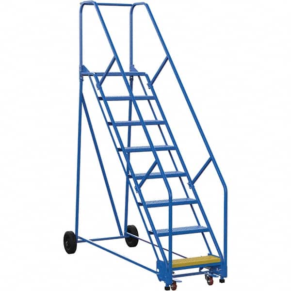 Vestil - 110" High 350 Lb Capacity 8 Step Ladder - USA Tool & Supply