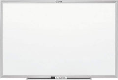 Quartet - 48" High x 72" Wide Magnetic Dry Erase Board - Steel, Includes Z-Bracket - USA Tool & Supply