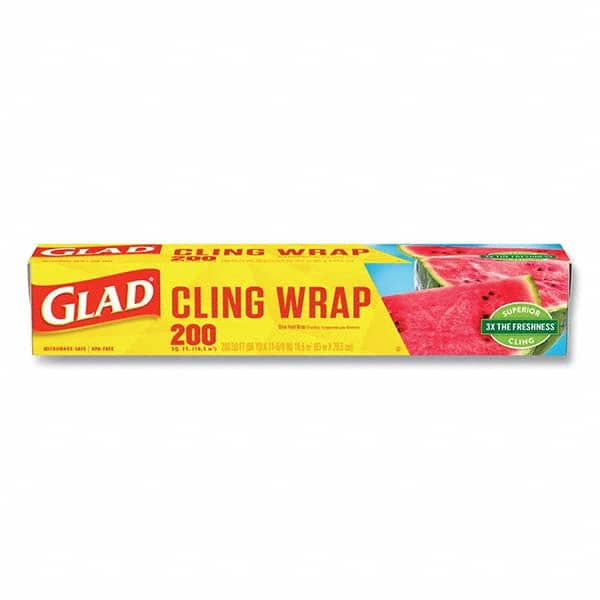 Glad - Foil & Plastic Wrap Breakroom Accessory Type: Plastic Wrap For Use With: Food Protection - USA Tool & Supply