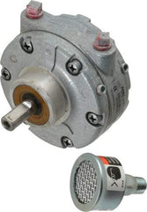 Gast - 3/4 hp Clockwise Hub Air Actuated Motor - 3,000 Max RPM, 1.13" Shaft Length, 4.94" OAL, 1/2" Shaft Diam - USA Tool & Supply