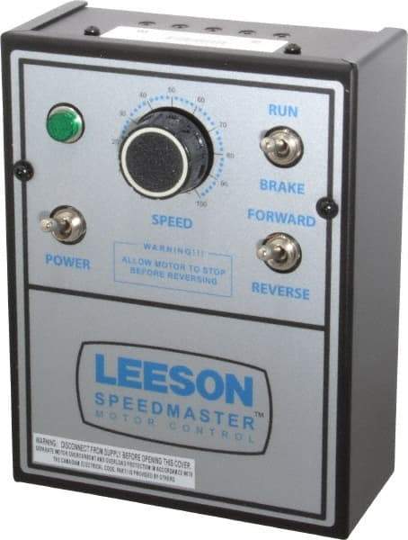 Leeson - Frequency Drive, Inverter & Speed Control - 208, 230, 460 V Input - USA Tool & Supply