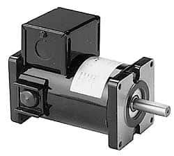 Leeson - 1/7 Max hp, 1,750 Max RPM, Electric AC DC Motor - 12 V Input, 31ES Frame - USA Tool & Supply