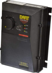 Dart Controls - 2 Max hp, 30 Max RPM, Electric AC DC Motor - 120, 240 V Input - USA Tool & Supply