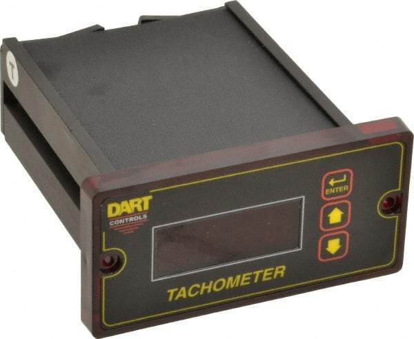 Dart Controls - 4 Digit LED Display Tachometer Counter - USA Tool & Supply