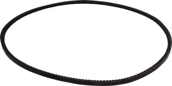 Continental ContiTech - Section 3VX, 45" Outside Length, V-Belt - Fiber Reinforced Wingprene Rubber, HY-T Wedge Matchmaker Cogged, No. 3VX450 - USA Tool & Supply