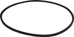 Continental ContiTech - Section 3VX, 45" Outside Length, V-Belt - Fiber Reinforced Wingprene Rubber, HY-T Wedge Matchmaker Cogged, No. 3VX450 - USA Tool & Supply