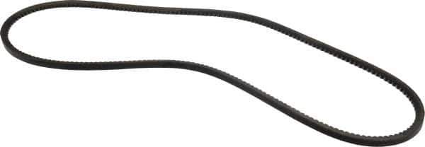 Continental ContiTech - Section 3VX, 48" Outside Length, V-Belt - Fiber Reinforced Wingprene Rubber, HY-T Wedge Matchmaker Cogged, No. 3VX475 - USA Tool & Supply