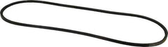 Continental ContiTech - Section 3VX, 53" Outside Length, V-Belt - Fiber Reinforced Wingprene Rubber, HY-T Wedge Matchmaker Cogged, No. 3VX530 - USA Tool & Supply