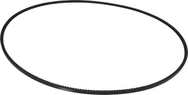 Continental ContiTech - Section 3VX, 60" Outside Length, V-Belt - Fiber Reinforced Wingprene Rubber, HY-T Wedge Matchmaker Cogged, No. 3VX600 - USA Tool & Supply