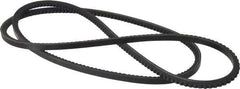 Continental ContiTech - Section 3VX, 63" Outside Length, V-Belt - Fiber Reinforced Wingprene Rubber, HY-T Wedge Matchmaker Cogged, No. 3VX630 - USA Tool & Supply