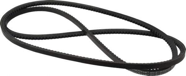 Continental ContiTech - Section 3VX, 67" Outside Length, V-Belt - Fiber Reinforced Wingprene Rubber, HY-T Wedge Matchmaker Cogged, No. 3VX670 - USA Tool & Supply