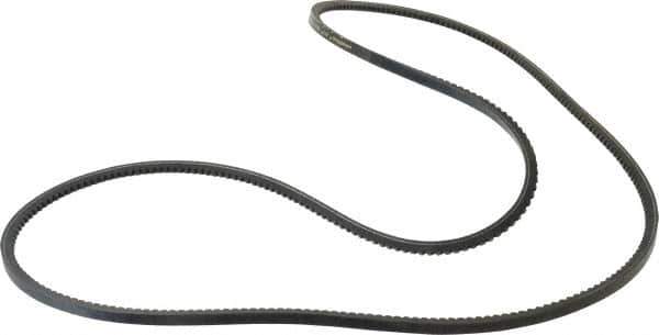 Continental ContiTech - Section 3VX, 75" Outside Length, V-Belt - Fiber Reinforced Wingprene Rubber, HY-T Wedge Matchmaker Cogged, No. 3VX750 - USA Tool & Supply