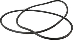 Continental ContiTech - Section 3VX, 80" Outside Length, V-Belt - Fiber Reinforced Wingprene Rubber, HY-T Wedge Matchmaker Cogged, No. 3VX800 - USA Tool & Supply