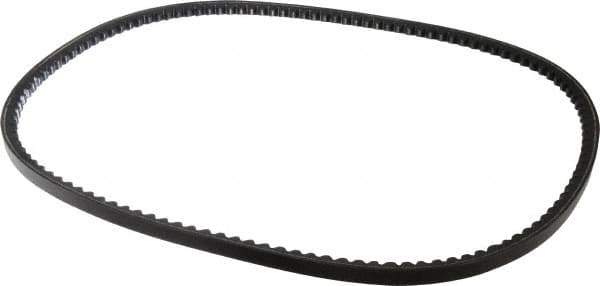 Continental ContiTech - Section 5VX, 57" Outside Length, V-Belt - Fiber Reinforced Wingprene Rubber, HY-T Wedge Matchmaker Cogged, No. 5VX570 - USA Tool & Supply