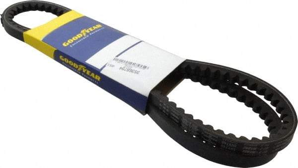 Continental ContiTech - Section 5VX, 74" Outside Length, V-Belt - Fiber Reinforced Wingprene Rubber, HY-T Wedge Matchmaker Cogged, No. 5VX740 - USA Tool & Supply