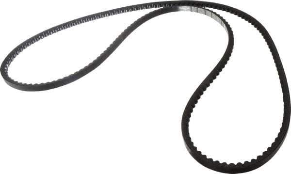 Continental ContiTech - Section 5VX, 88" Outside Length, V-Belt - Fiber Reinforced Wingprene Rubber, HY-T Wedge Matchmaker Cogged, No. 5VX880 - USA Tool & Supply