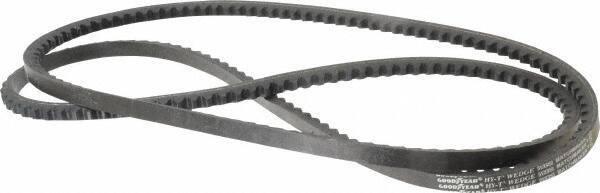 Continental ContiTech - Section 5VX, 95" Outside Length, V-Belt - Fiber Reinforced Wingprene Rubber, HY-T Wedge Matchmaker Cogged, No. 5VX950 - USA Tool & Supply