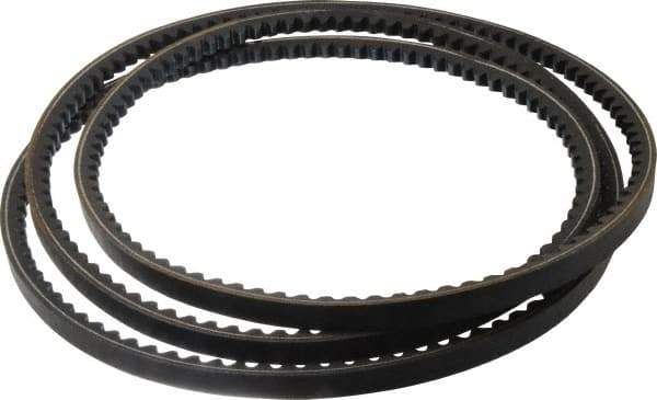 Continental ContiTech - Section 5VX, 123" Outside Length, V-Belt - Fiber Reinforced Wingprene Rubber, HY-T Wedge Matchmaker Cogged, No. 5VX1230 - USA Tool & Supply