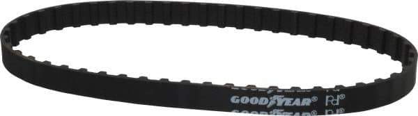 Continental ContiTech - Section L, 1/2" Wide, Timing Belt - Helanca Weave Stretch Nylon, L Series Belts Positive Drive, No. 187L - USA Tool & Supply