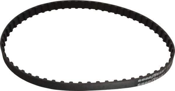 Continental ContiTech - Section L, 1/2" Wide, Timing Belt - Helanca Weave Stretch Nylon, L Series Belts Positive Drive, No. 225L - USA Tool & Supply