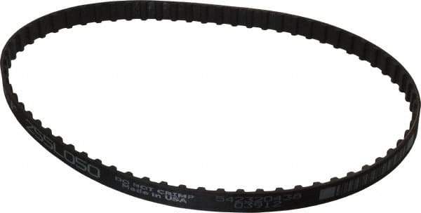 Continental ContiTech - Section L, 1/2" Wide, Timing Belt - Helanca Weave Stretch Nylon, L Series Belts Positive Drive, No. 255L - USA Tool & Supply