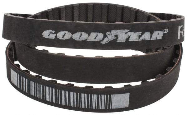 Continental ContiTech - Section L, 1/2" Wide, Timing Belt - Helanca Weave Stretch Nylon, L Series Belts Positive Drive, No. 345L - USA Tool & Supply