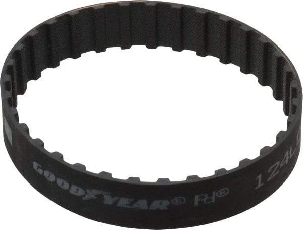 Continental ContiTech - Section L, 3/4" Wide, Timing Belt - Helanca Weave Stretch Nylon, L Series Belts Positive Drive, No. 124L - USA Tool & Supply
