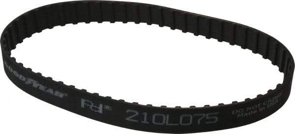 Continental ContiTech - Section L, 3/4" Wide, Timing Belt - Helanca Weave Stretch Nylon, L Series Belts Positive Drive, No. 210L - USA Tool & Supply