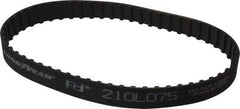 Continental ContiTech - Section L, 3/4" Wide, Timing Belt - Helanca Weave Stretch Nylon, L Series Belts Positive Drive, No. 210L - USA Tool & Supply