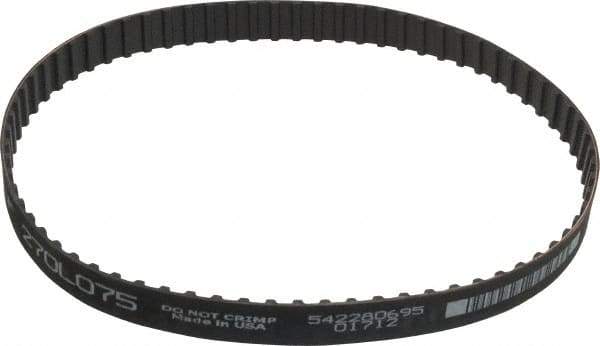 Continental ContiTech - Section L, 3/4" Wide, Timing Belt - Helanca Weave Stretch Nylon, L Series Belts Positive Drive, No. 270L - USA Tool & Supply