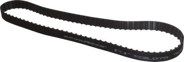 Continental ContiTech - Section L, 3/4" Wide, Timing Belt - Helanca Weave Stretch Nylon, L Series Belts Positive Drive, No. 322L - USA Tool & Supply